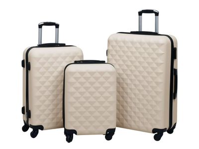 New!! 3-Piece Hardshell Luggage Set- travel rolling luggage on wheels