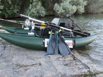 Fish Cat Panther 1 man Pontoon Boat