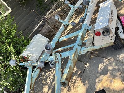 Heavy duty boat trailer