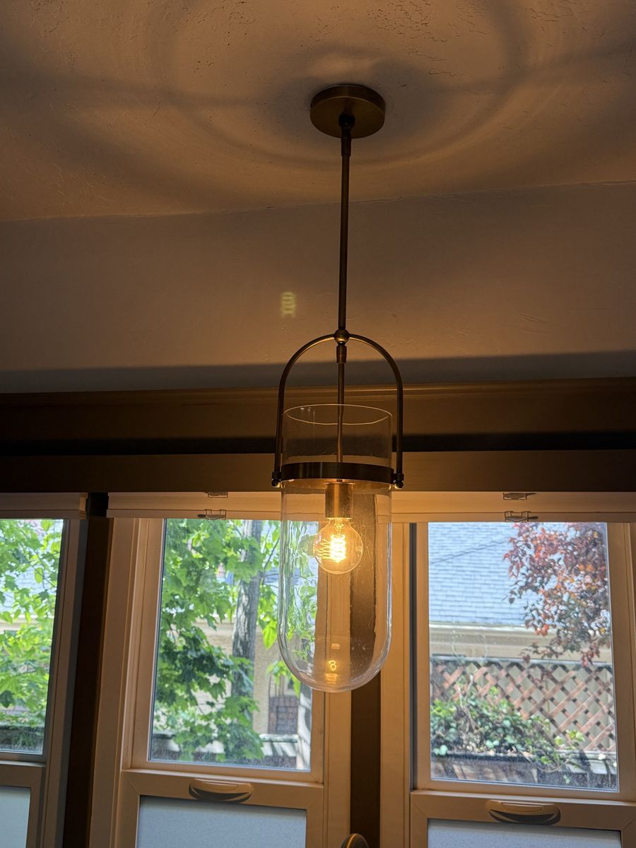 Pottery Barn Pendant Light