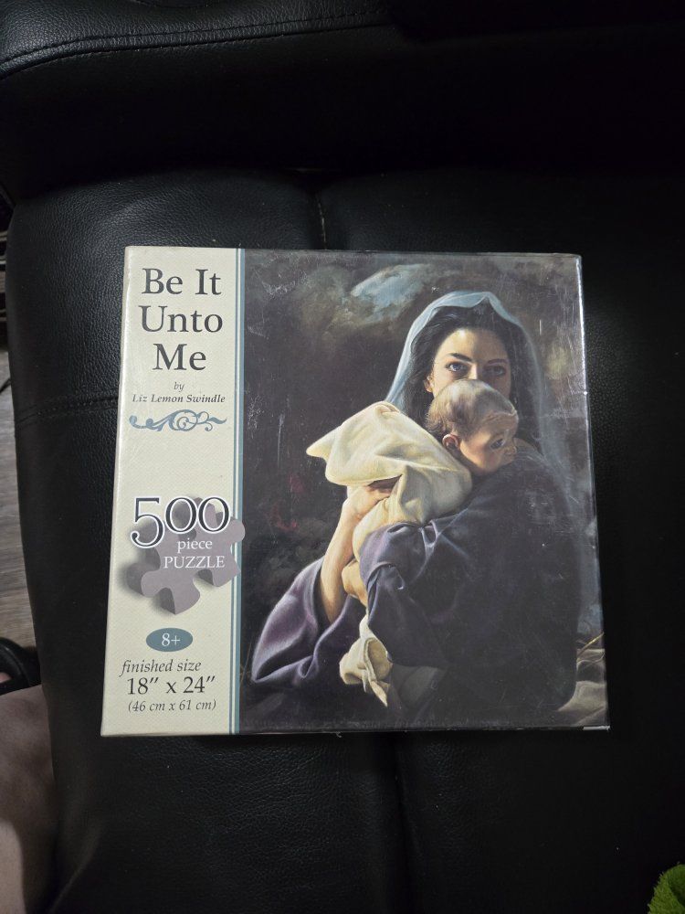 Be it Unto Me 500 Piece Puzzle