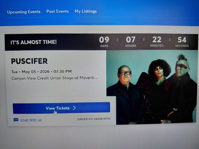 Puscifer tickets