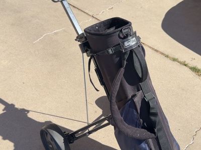 Golf bag with Stand Bag Boy M330 golf push cart