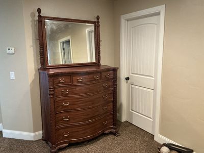 Maple Antique Dresser and Vanity