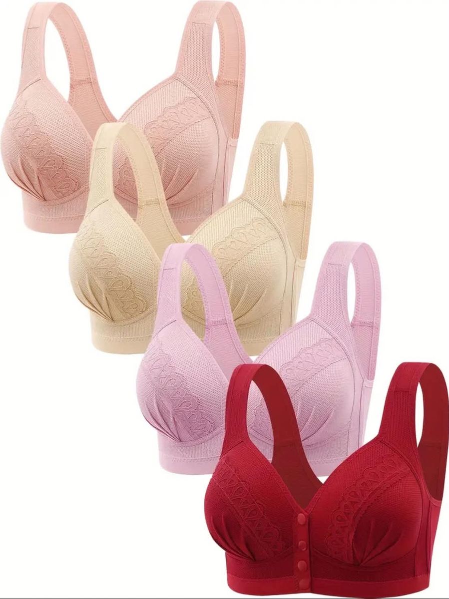 front-button bras