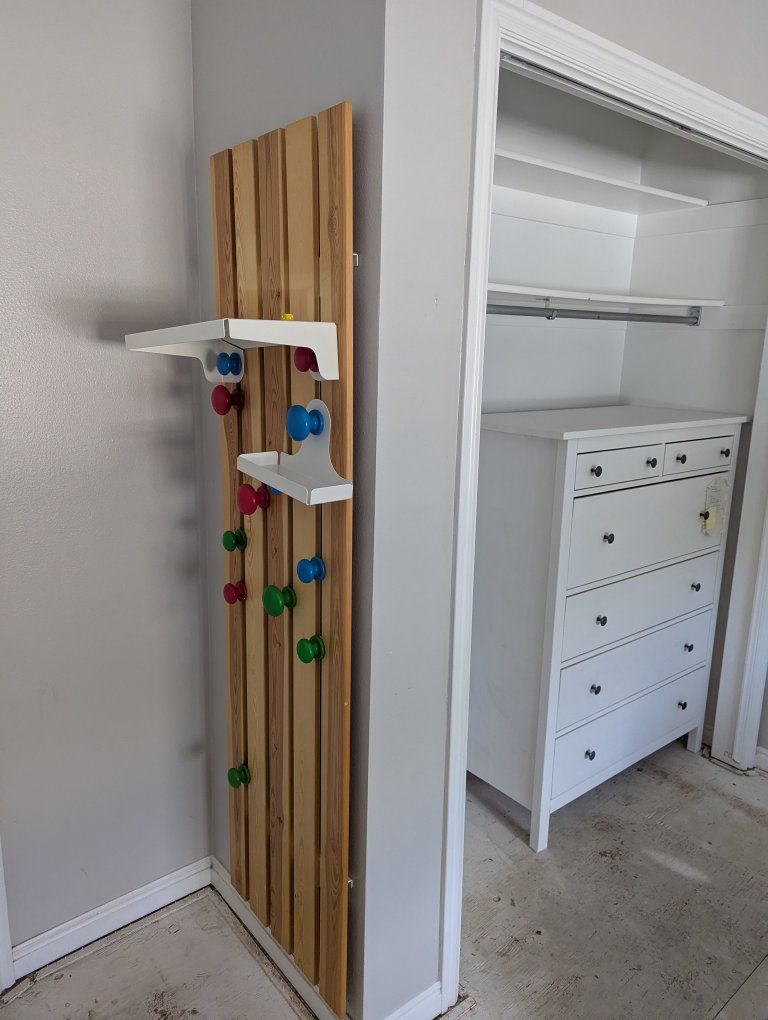 IKEA "Vågö" Wall-Mounted Kids Rack/Shelving - 2 units