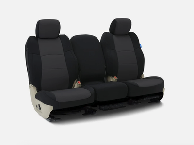 Coverking Custom Neoprene Seat Covers Mitsubishi 1st Row Charcoal/Black