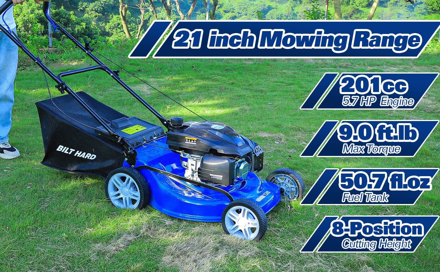 brand new gasoline push mower
