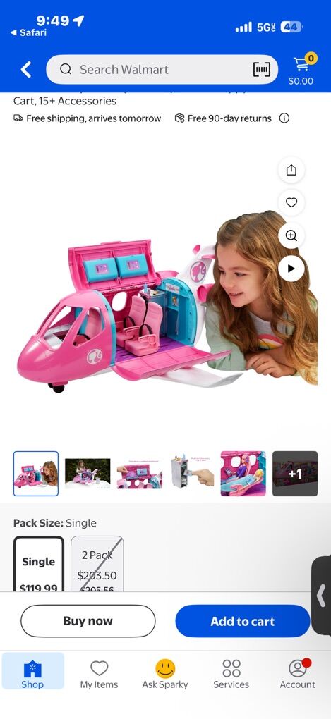 Barbie Dreamplane Airplane Playset