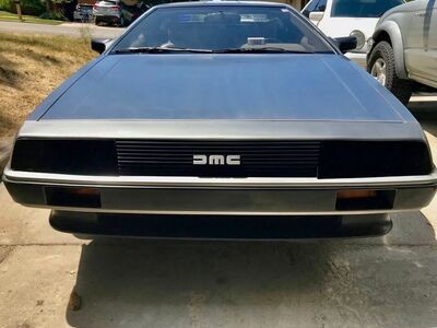Smoked Headlight Covers for DeLorean DMC-12