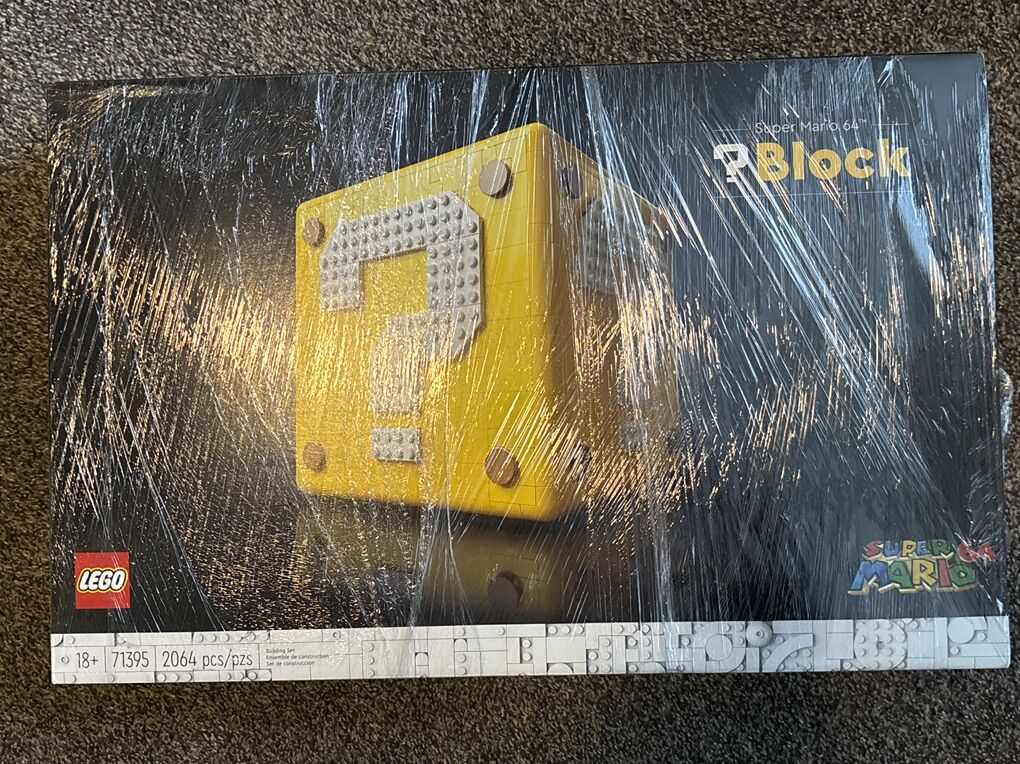 Lego 71395 Super MarIo ?Block (2021) New In Box
