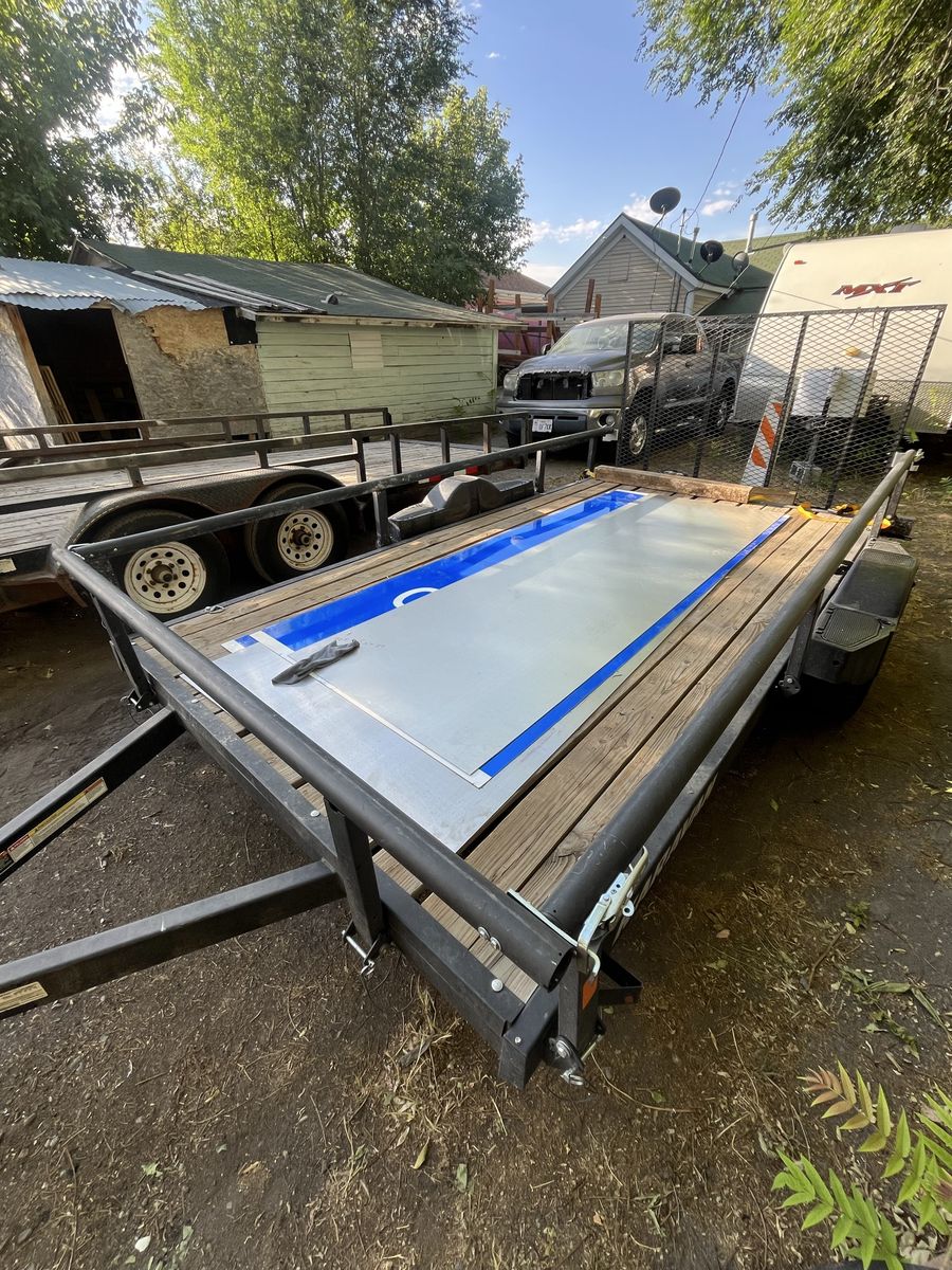 2024 Karavan 6.8 X 13 utility trailer.