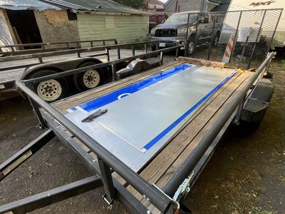 2024 Karavan 6.8 X 13 utility trailer.