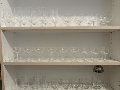 MCM Etched Atomic Starburst Bar Set