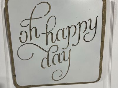 Wood, Oh Happy Day Wall Decor