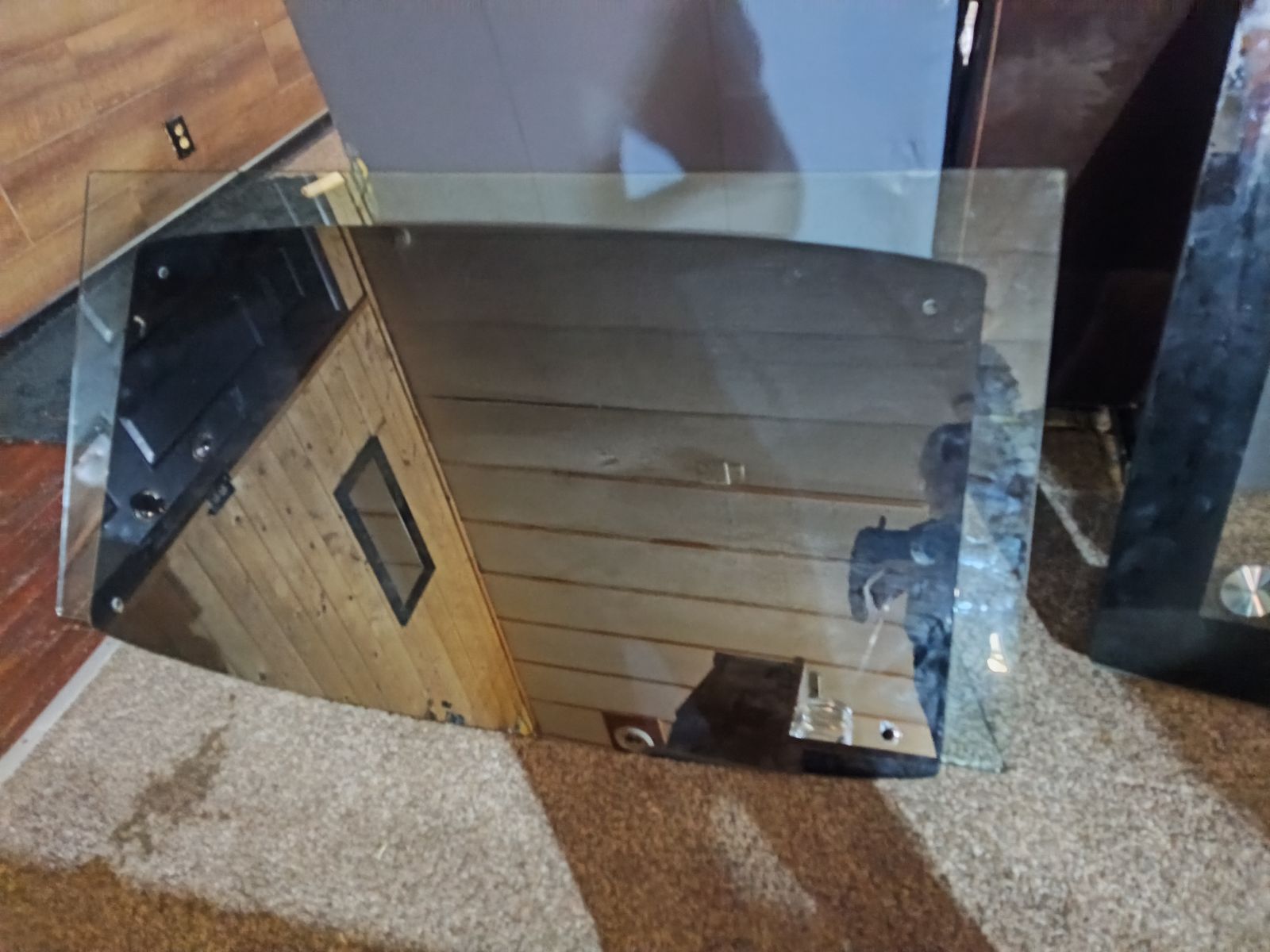 Black table top