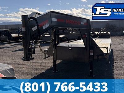 8.5x25 Maxx-D LKX Gooseneck Equipment Trailer - 24K GVWR -