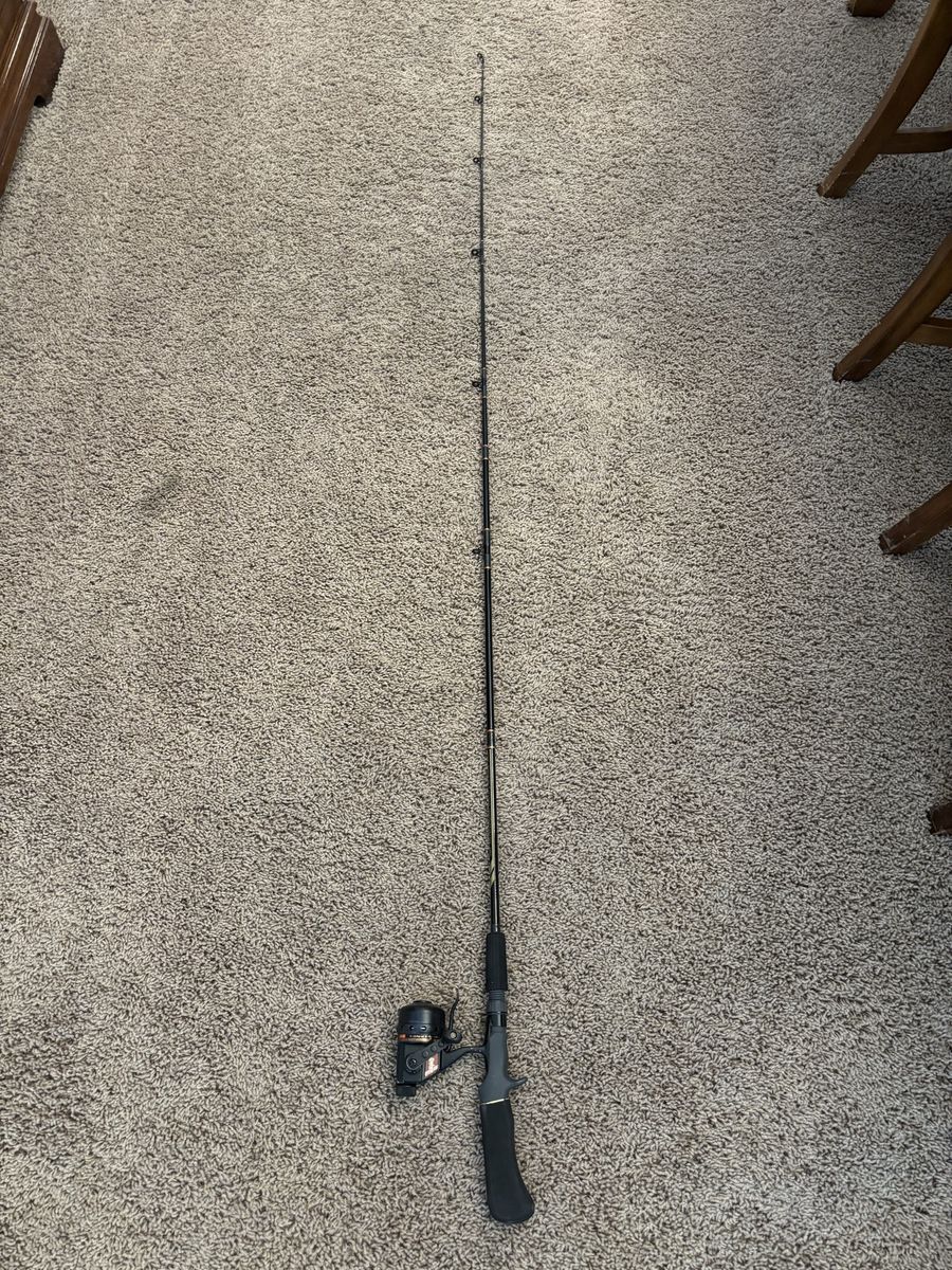 Shimano Fishing Pole and Daiwa Reel