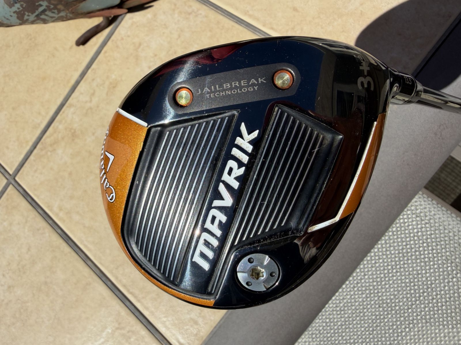 CALLAWAY Mavrik 3 wood .... like new!