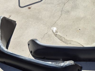 Toyota 2nd gen front flairs