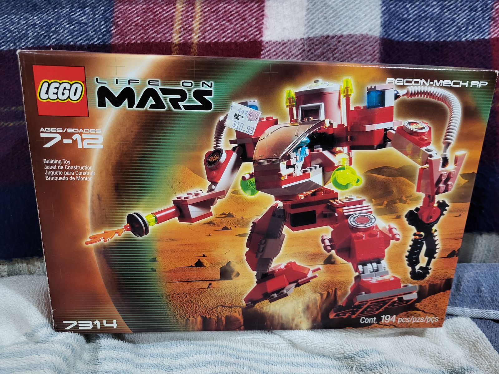LEGO MARS RECON-MECH RP  2001 ISSUE