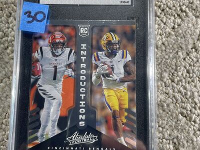 JaMaar Chase Cincinnati Bengals graded slabs 9