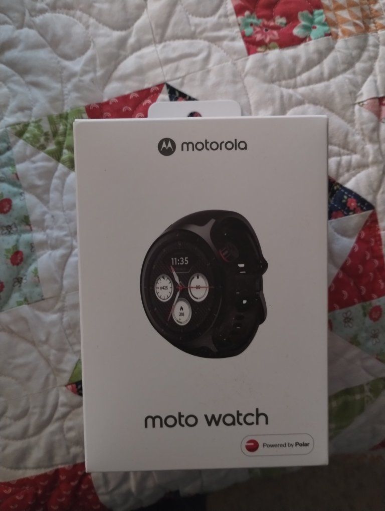 New In Box Motorola Moto Watch Smartwatch