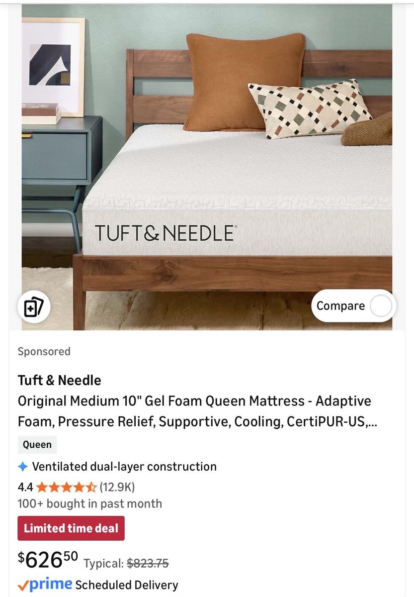Firm mattress