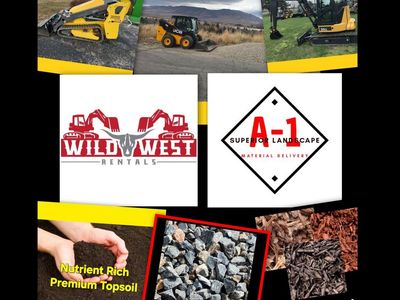 LANDSCAPE ROCKS & CONSTRUCTION EQUIPMENT AVAILABLE -INQUIRE FOR DISCOUNTED PRICING