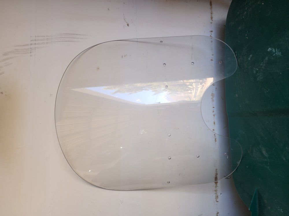 Windshield (large) for a Kawasaki Vulcan