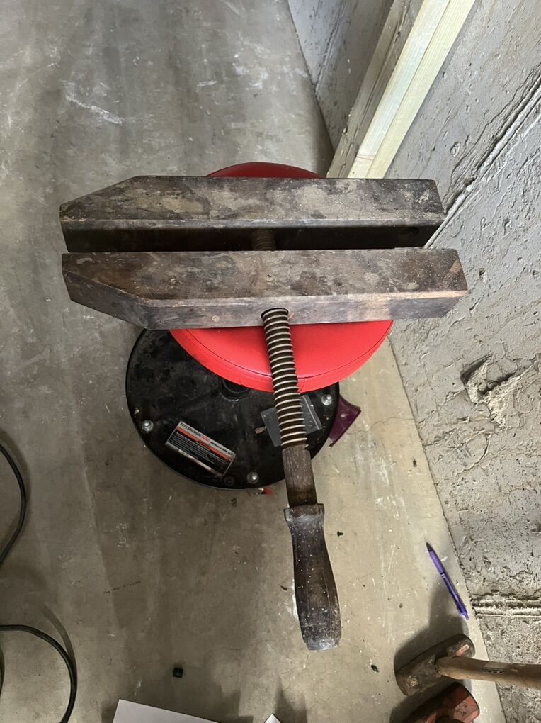 Antique Wooden Clamp