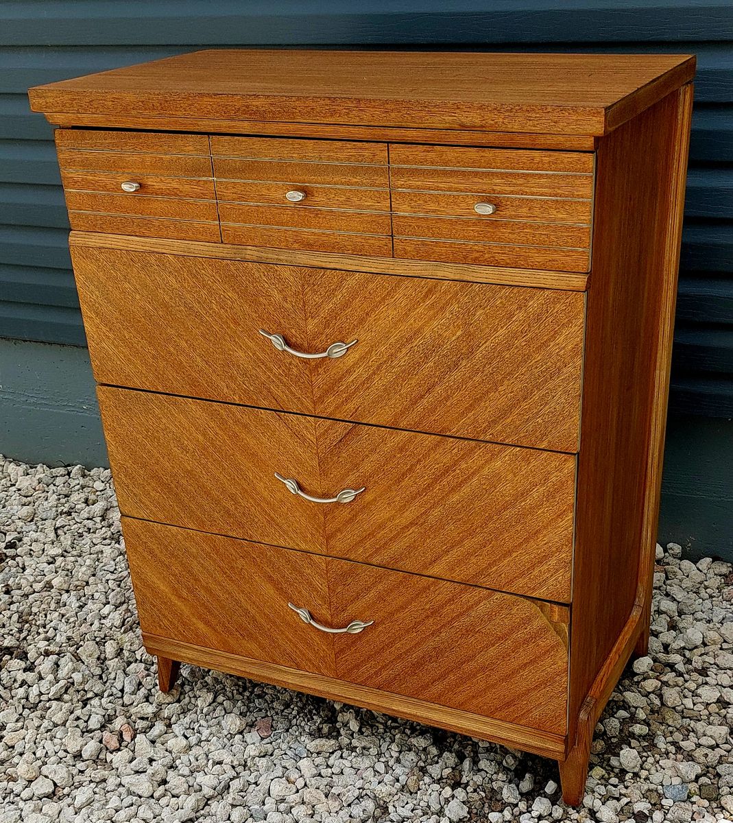 Mid Century Modern Dresser 4 Drawer