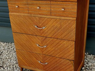 Mid Century Modern Dresser 4 Drawer