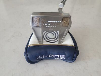 NEW-Odyssey Ai-ONE Milled Seven T Silver CH Putter