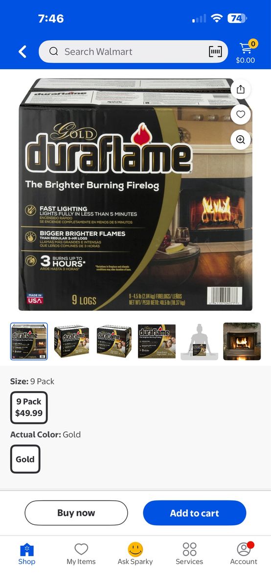 Duraflame Fire Logs