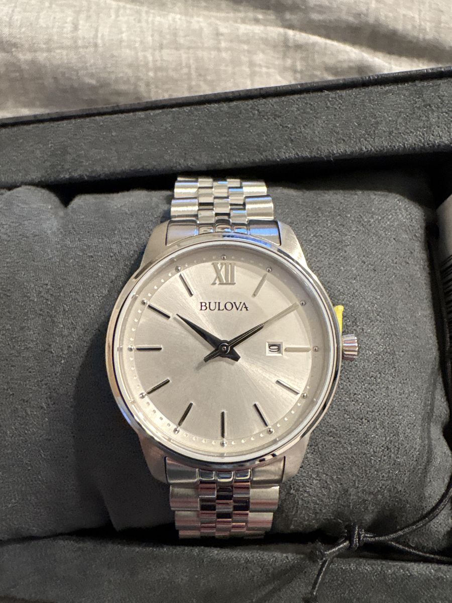 Womens Bulova Watch 32mm New In Box never worn