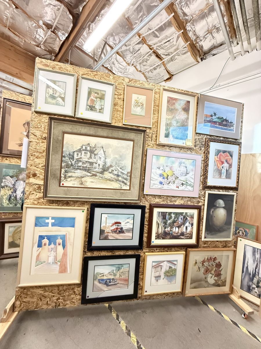 Vintage Original Paintings - Saturday, 6/27 (4-6pm) , Sunday 6/28 (2-4pm) - By Reservation Only!