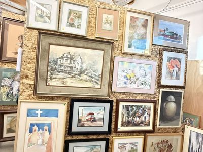 Vintage Original Paintings - Saturday, 6/27 (4-6pm) , Sunday 6/28 (2-4pm) - By Reservation Only!