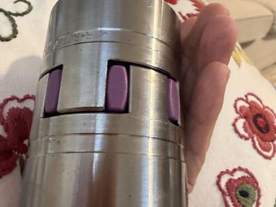 KTR ROTEX 24 Flexible Jaw Shaft Coupling Assembly with Purple Spider Insert