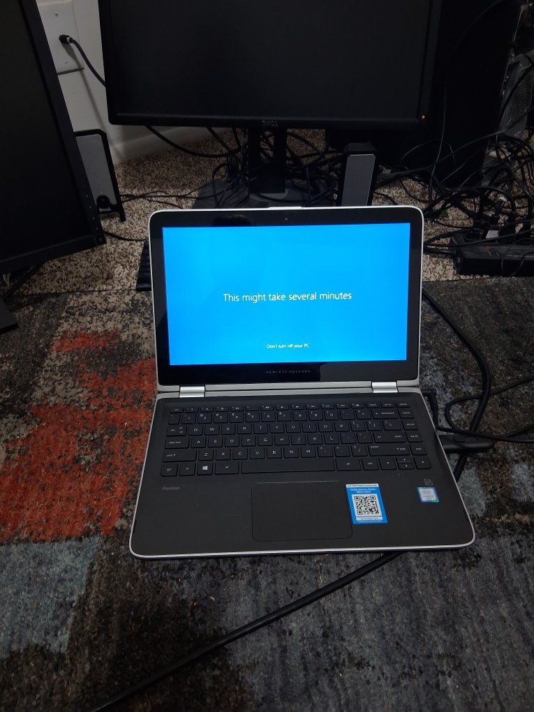 HP Pavilion x360 Convertible Laptop, Windows 10 Home, 4GB RAM doubles as a touch screen tablet