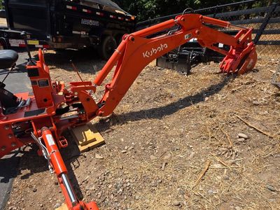 BH92 backhoe attachment for kubota tractors