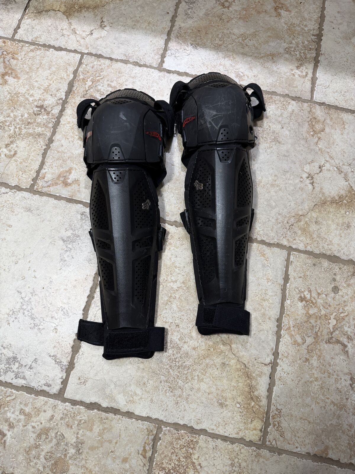 Fox Knee and Shin Guards for Motorcyles and Mountain Bikes