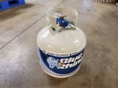 Full 20lb Blue Rhino Propane Tank