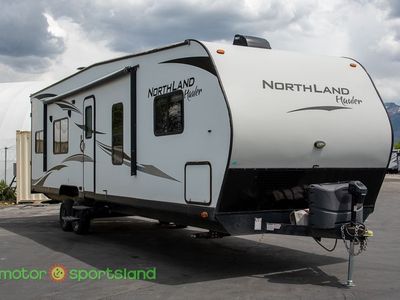 2017 Pacific Coachworks Northland 30FSB Toy Hauler Garage