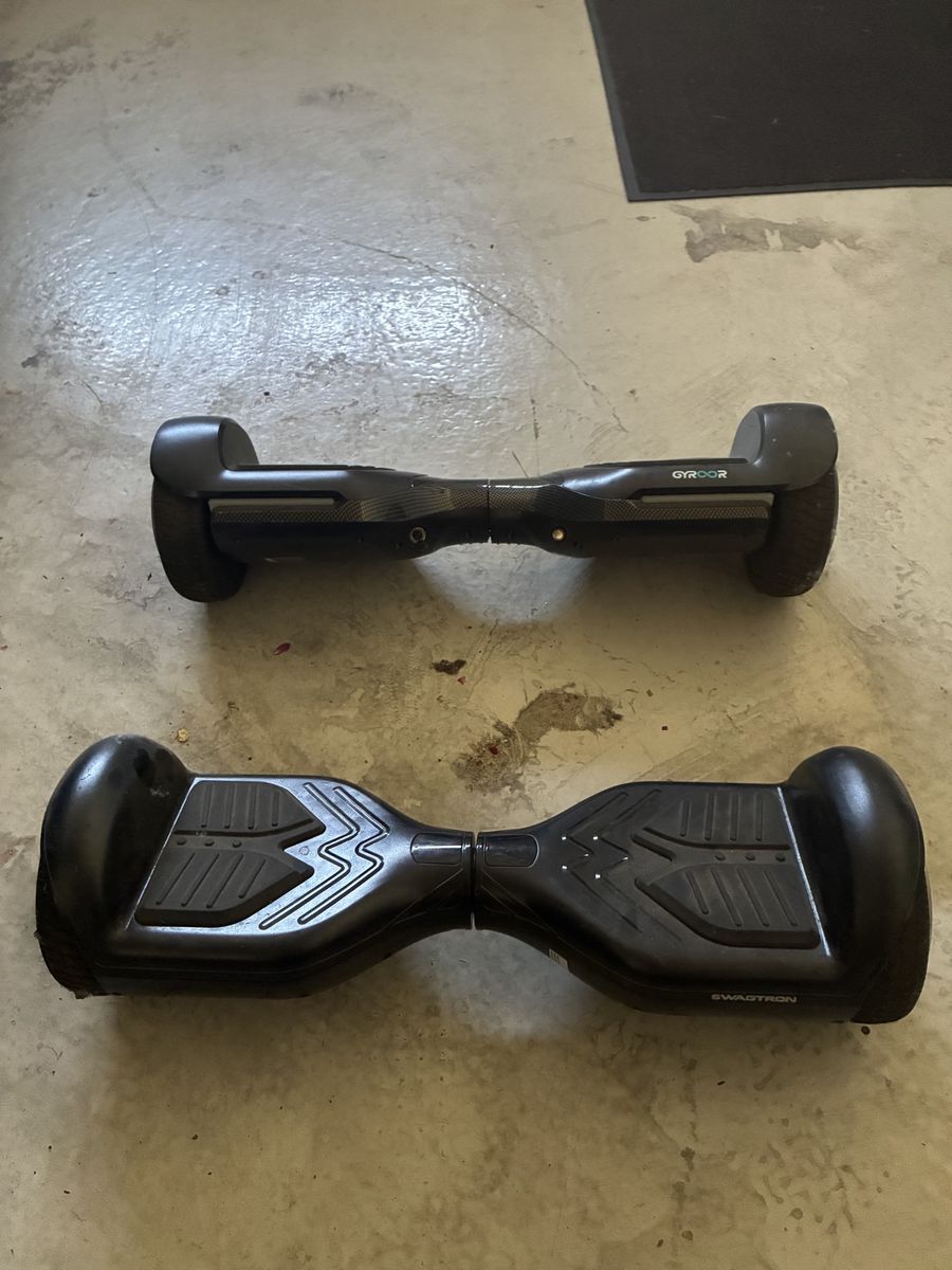 Gyroor and Swagtron Hoverboards Lot - Used