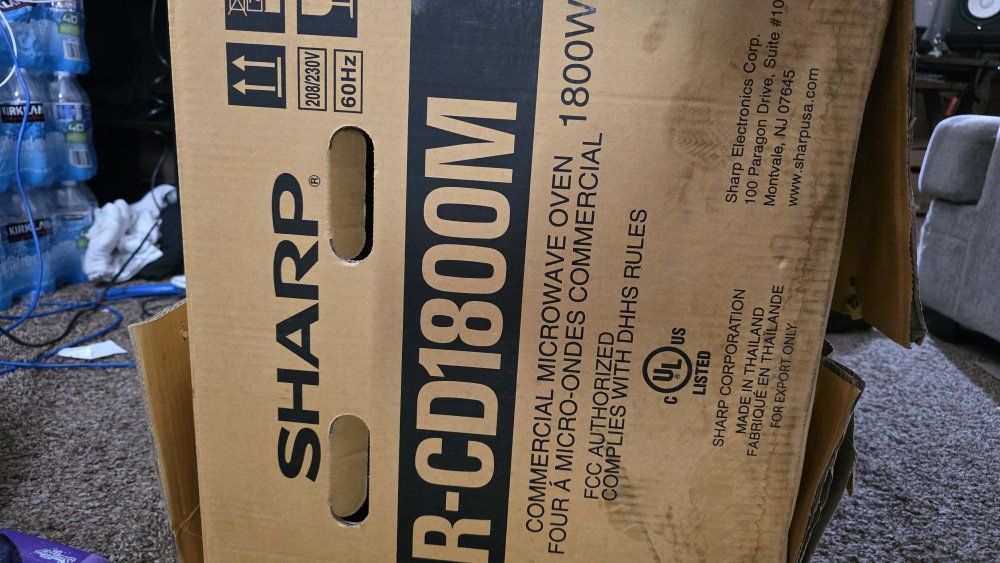 Sharp 1800 watts Microwave