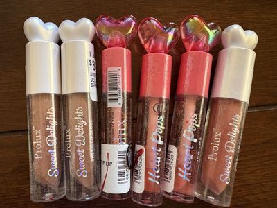 6 New Prolux Lipglosses & Colored Lipglosses