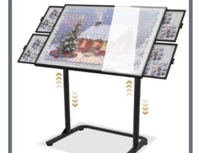 Doerpuz Puzzle Table with drawers 1500pcs with Adjustable height & up angles