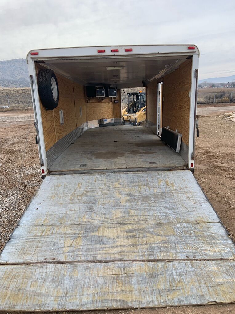 25x8 Enclosed Trailer