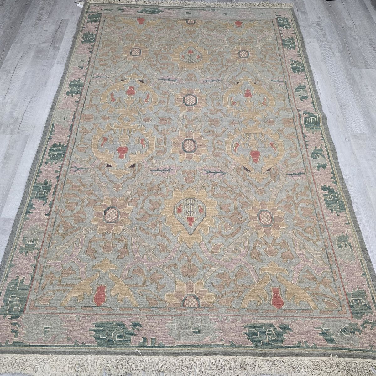 5'9" x 8'7" New Handknotted Wool Rug
